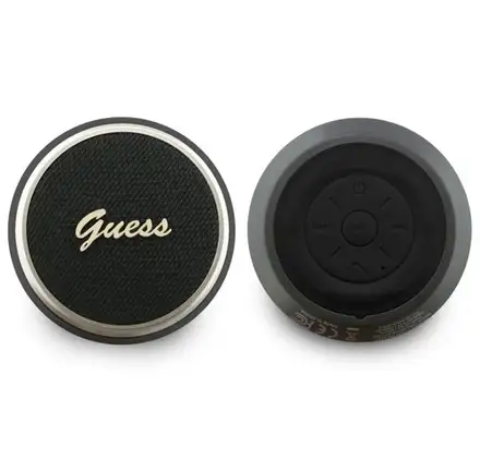 Guess Script Metal Logo Bluetooth Reproduktor 5W černý