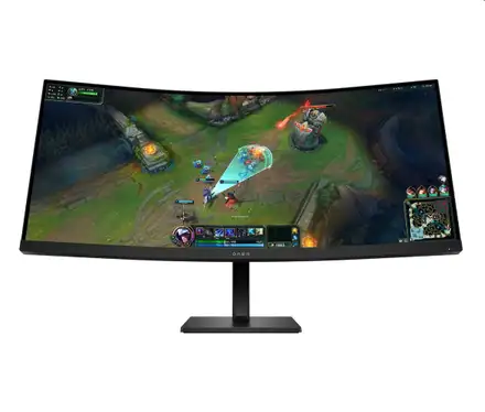 HP OMEN 34c G2, 34.0/VA/Curved, 3440x1440/180Hz, 4000:1, 1ms, 400cd, HDMI/DP, 2-2-0