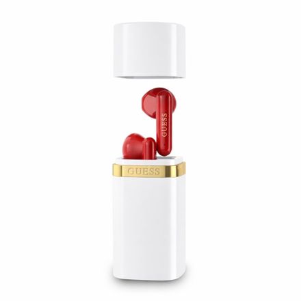 Guess Lipstick Shape TWS Bezdrátová Sluchátka bílá