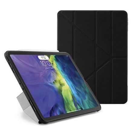 Pipetto pouzdro Origami Case pro iPad Air 10.9" 2022/2020/ iPad Air 11" M2 - Black