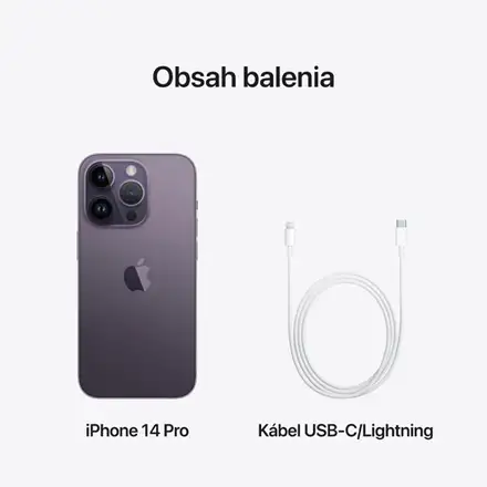 iPhone 14 Pro 256 GB Temně fialový *Třída C*