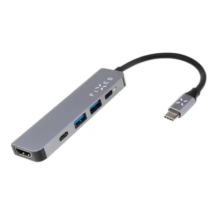 FIXED HUB Mini 5in1 s rozhraním USB-C pro notebooky a tablety