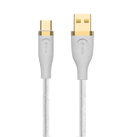 Devia kabel USB-A do USB-C Star Series Cable 1.2m - White