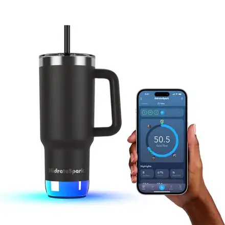 HidrateSpark PRO 2-chytrý termohrnek, 887 ml, černý *Rozbaleno*
