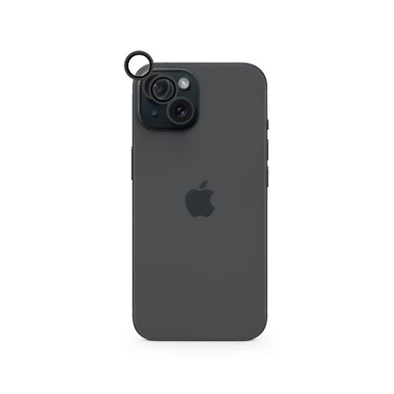 iStores by Epico Aluminium Lens Protector pro Apple iPhone 15/15 Plus - černá