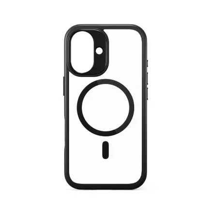 iStores by Epico Hero Pro Mag+ Case iPhone 17 Qi2 & Magsafe kompatibilní - černá transparentní