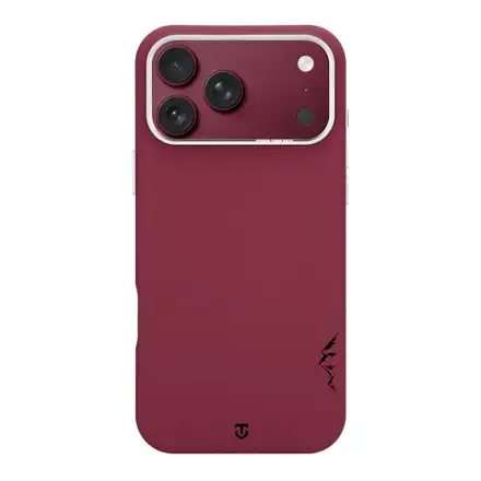 Tactical MagForce Velvet Smoothie 2.0 Kryt Apple iPhone 18 Pro Max/17 Pro Max tmavě červený