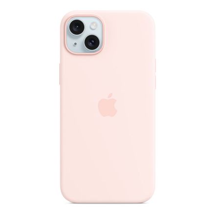 iPhone 15 Plus Silicone Case with MagSafe-Light Pink