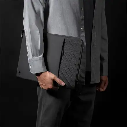 Tomtoc Voyage Sleeve pro MacBook Pro 14" - Black
