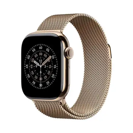 Apple Watch 42mm Gold Milanese Loop