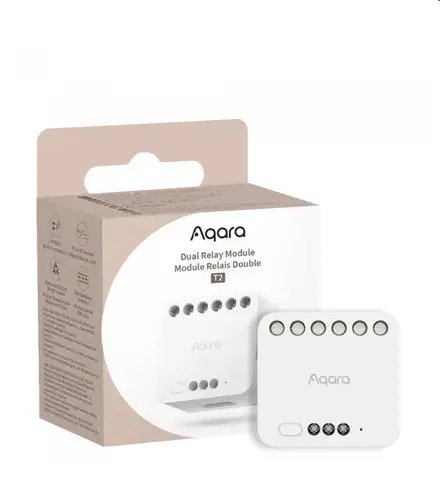 Aqara Smart Home Spínací modul T2 s Připojením neutrálního vodiče