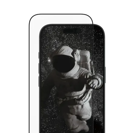 PanzerGlass ochranné sklo UWF Ceramic II pro iPhone 17/16 Pro - Black Frame