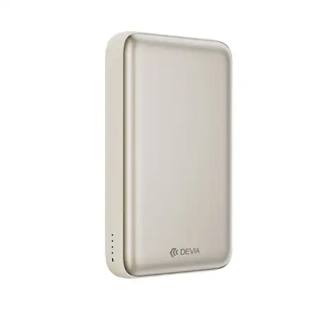 Devia powerbank Ultra12 Magnetic Wireless 10.000 mAh PD 22.5W - Gold