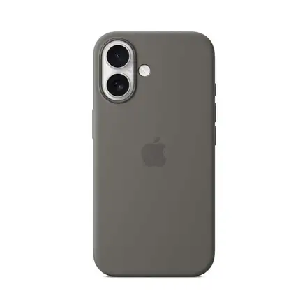 iPhone 16 Silicone Case with MagSafe - Skálově šedá