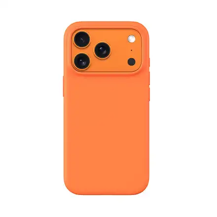 Devia kryt Nature Series Silicone Magnetic Case pro iPhone 17 Pro - Orange