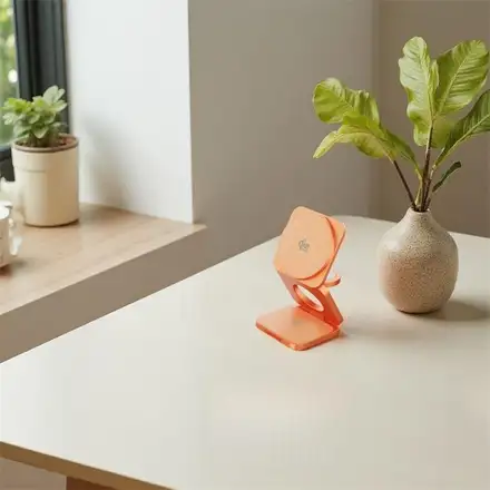 Cubenest Qi2.2 3v1 Skládací bezdrátová magnetická nabíječka SQ312 Ultra - oranžová