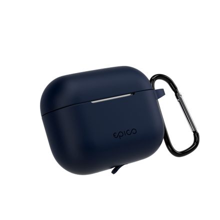 Epico Silicone Outdoor Cover pro Airpods Pro 3 - tmavě modrá