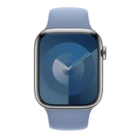 Apple Watch 45mm Winter Blue Sport Band-M/L