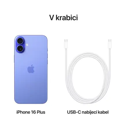 iPhone 16 Plus 128GB ultramarinová