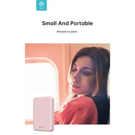 Devia powerbank Smart Series Magnetic Wireless 5000 mAh PD 20W-Black