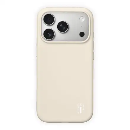 iDeal Silicone Case MagSafe iPhone 17 Pro Max/18 Pro Max Cloud Dancer