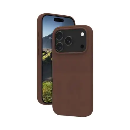 dbramante1928 - Puzdro Roskilde s MagSafe pre iPhone 17 Pro, dark tan