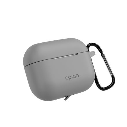 Epico Silicone Outdoor Cover pro Airpods Pro 3 - šedá