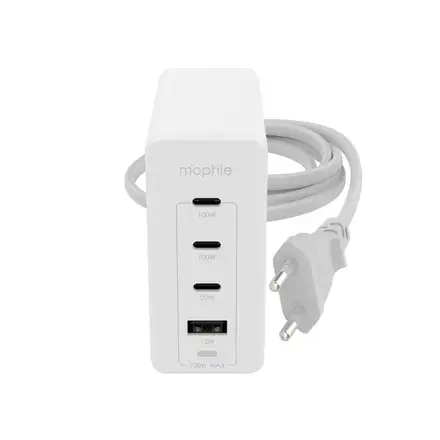 Mophie - Síťový adaptér 120W GaN USB-C PD-bílá