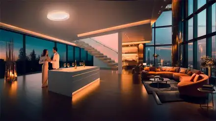 Aqara Smart Home LED žárovka T2 E27 CCT - Zigbee a Thread