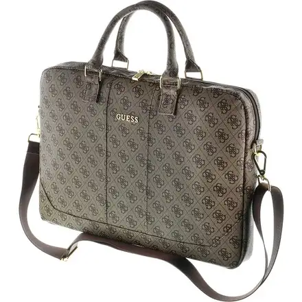 Guess 4G UpTown Brašna na MacBook 15" hnědá