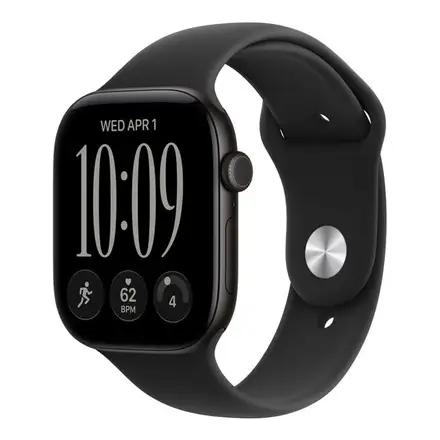 Apple Watch 46mm Black Sport Band-S/M