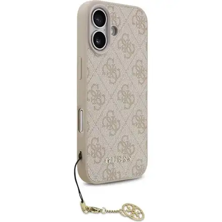 Guess 4G Charm MagSafe kryt iPhone 17 růžový