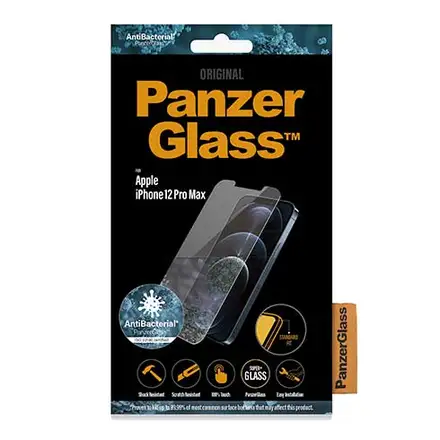 PanzerGlass ochranné sklo Standard Fit AB pro iPhone 12 Pro Max-Clear