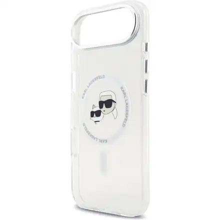 Karl Lagerfeld IML Choupette Peekaboo MagSafe MagSafe kryt iPhone Air průhledná