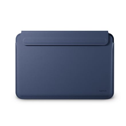 Epico Uni Leather Sleeve pro Macbook Air 13"/Pro 14" - Tmavě modrá