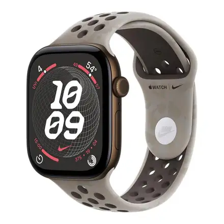 Apple Watch 46mm Pavement Grey Nike Sport Band-S/M