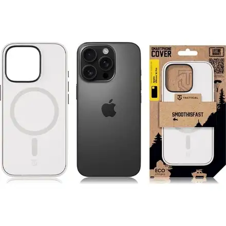Tactical MagForce SmoothIsFast Kryt Apple iPhone 16 Pro bílý