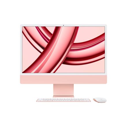 iMac 24" 4.5K Apple M3 8core CPU 10core GPU 8GB 512GB Růžový CZ