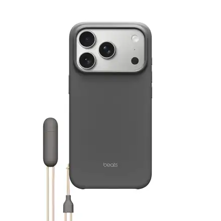 Apple Beats iPhone 17 Pro Kickstand Case with MagSafe and Camera Control - Granite Gray