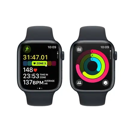Apple Watch Series 9 GPS 45mm Temně inkoustový hliník *Třída C*
