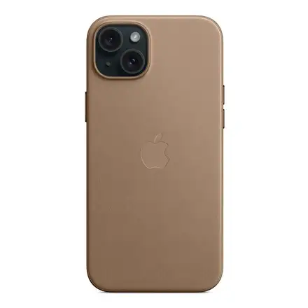 iPhone 15 Plus FineWoven Case with MagSafe-Taupe