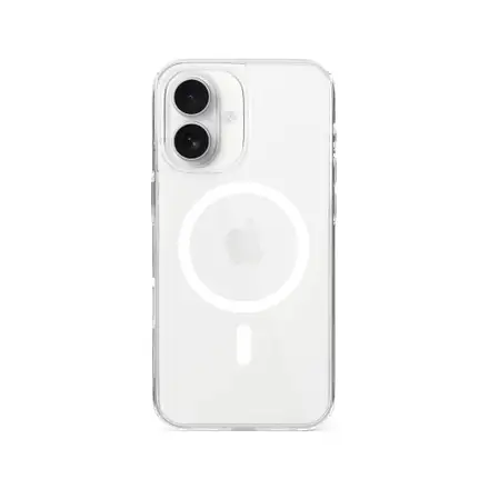 iStores by Epico Hero Magnetic Case iPhone 16 - transparentní