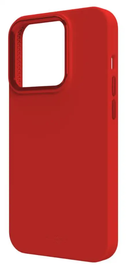 FIXED kryt MagFlow s podporou MagSafe pro Apple iPhone 15, červený