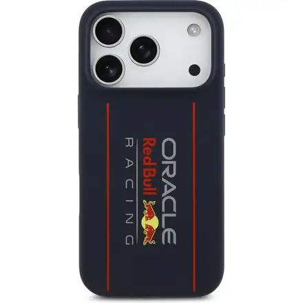 Red Bull Silicone Vertical Logo MagSafe Zadní Kryt pro iPhone 17 Pro Max modrý