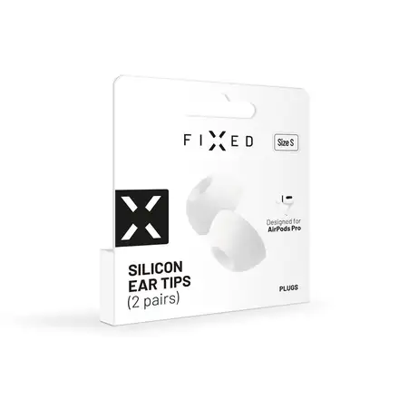 FIXED silikonové špunty pro Apple Airpods Pro/Pro 2, velikost L, 2 sady