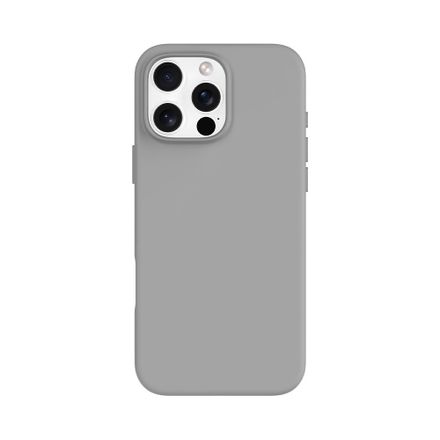 Devia kryt Nature Series Silicone Magnetic Case pro iPhone 16 Pro - Gray White