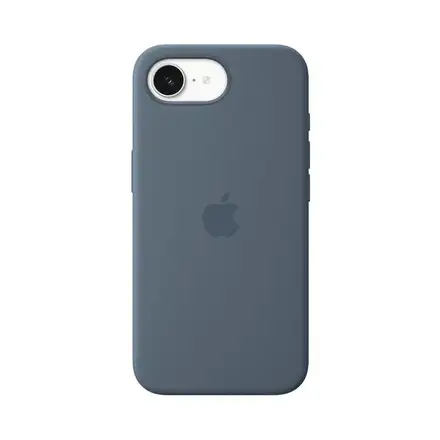 iPhone 17e Silikonový kryt s MagSafe – Ocelově modrý