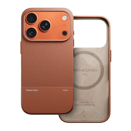 Native Union kryt (Re)Classic pro iPhone 17 Pro-Tan