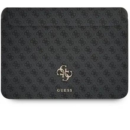 Guess PU 4G Metal Logo Pouzdro na MacBook 13" šedé