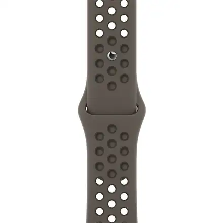 Apple Watch 41mm Midnight Olive Gray/Cargo Khaki Nike Sport Band-Regular